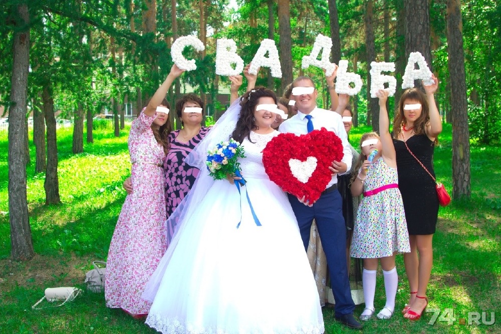 Буквы на свадьбу из салфеток 52