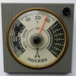 Настольный календарь-термометр Москва (МЗМ), Челябинск