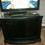 Тв-тумба "Sony" чёрная с тонированными стеклами, Челябинск