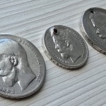 Рубли Николай 2, 1897, 1898, 1912, серебро, Челябинск