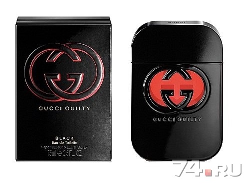 gucci black 75ml